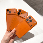 iPhone 17 Concept AG Glass Case – Cosmic Orange | MagSafe Premium Case BD - Image 3