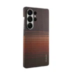 Pitaka Tactile Woven Case for Samsung S25 Ultra – Sunset - Image 2