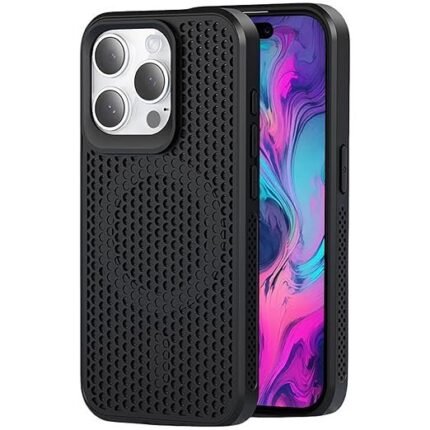 Magnetic Mesh Cooling MagSafe iPhone Case | Tech Trends