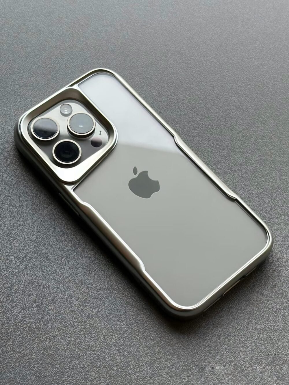 New Zone-Premium Matte Transparent iPhone Case – Subtle Elegance, Strong Protection