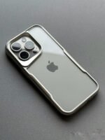 New Zone-Premium Matte Transparent iPhone Case – Subtle Elegance, Strong Protection