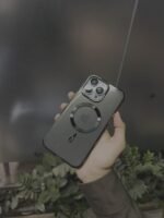 Black Magnetic MagSafe Anti-Yellow Transparent Case Crystal Clear Protection. - Image 10