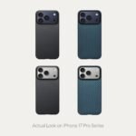 Ultra-Slim Case 1500D Black/Blue (Twill) (PitaTap™) - iPhone 17 Pro Max - Image 3