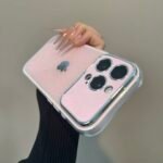 Sparkling baby pink Large Window Case for iPhone - Image 2