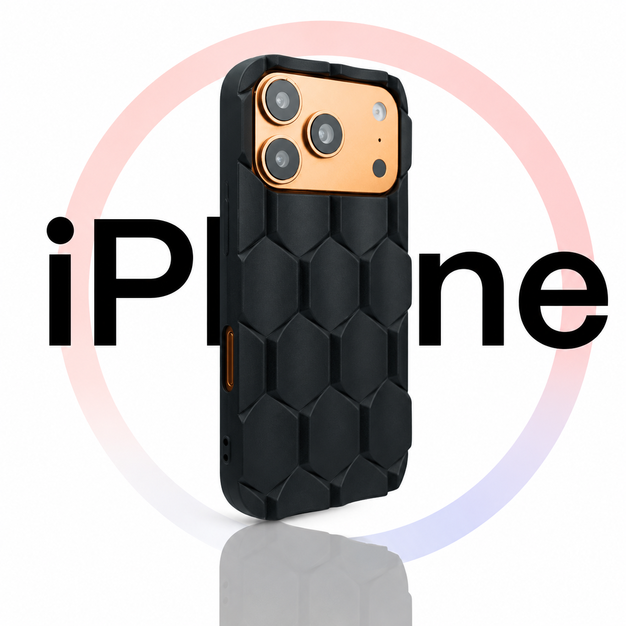 8eaa1526-a0fc-4608-8306-ba181c344444 Honeycomb case for iPhone - Image 1