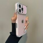 Sparkling baby pink Large Window Case for iPhone - Image 4