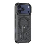 Premium Magnetic Stand Mesh Cooling Case for iPhone – Signature Zone