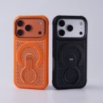 Premium Magnetic Stand Mesh Cooling Case for iPhone – Signature Zone - Image 9