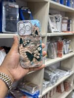 Luxury Butterfly Stone Case for iPhone With Camera lens - Image 4