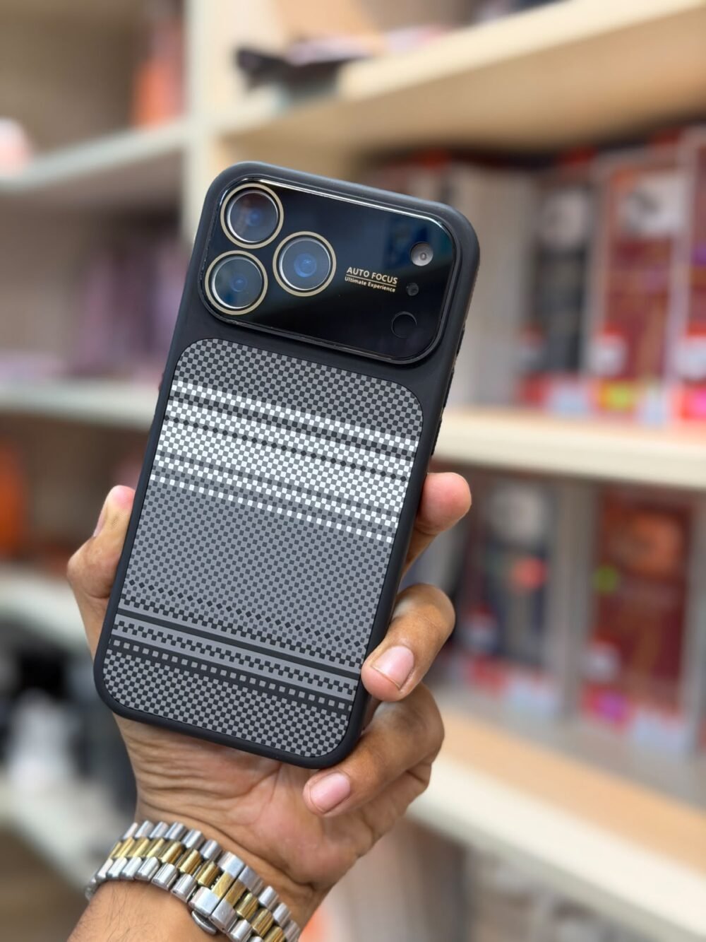 Carbon Fiber TPU Case for iPhone 13–17 Series