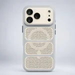 High End Segmented Cooling Magnetic Phone Case For iPhone