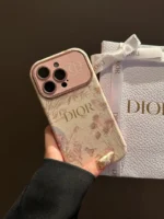 Dior Luxury Floral Designer Case for iPhone – Elegant Feminine Edition - Image 3