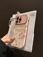 Dior Luxury Floral Designer Case for iPhone – Elegant Feminine Edition - Image 4
