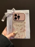 Dior Luxury Floral Designer Case for iPhone – Elegant Feminine Edition - Image 6