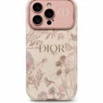 Dior Luxury Floral Designer Case for iPhone – Elegant Feminine Edition