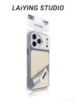 Premium Mesh Cooling Stand iPhone Case - Image 2