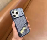 Premium Mesh Cooling Stand iPhone Case - Image 7