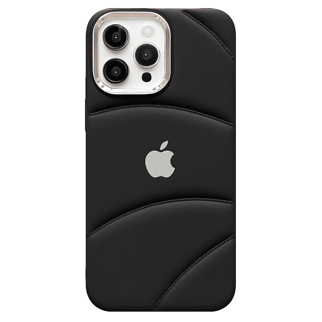 f3433044-157e-4921-9d52-7e9de1b5302d.png Puffer Edition Silicone Case for iPhone - Image 1
