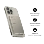 MOMAX Q.Mag X Magnetic Wireless Power Bank 5000mAh – Gen 2 - Image 7
