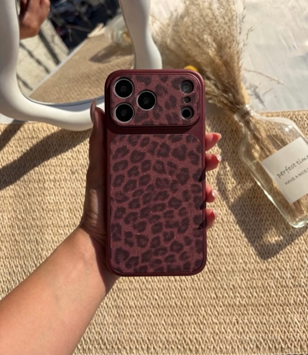 Classy leopard case For IPhone