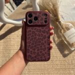 Classy leopard case For IPhone