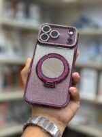 Glossy Mirror Soft Magsafe Glitter Stand - Image 9