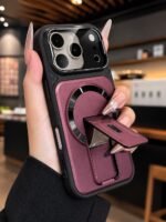Luxury Lens Protection Kickstand Cover For IPhone - Image 5