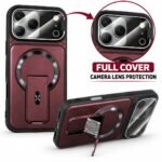 Luxury Lens Protection Kickstand Cover For IPhone - Image 3